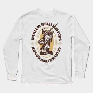 Harlem Hellfighters - WW1 Infantry Regiment Long Sleeve T-Shirt